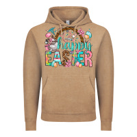 Vintage Coffee Happy Easter Nurse Easter Day Vintage Hoodie - HowdyJamesFarm