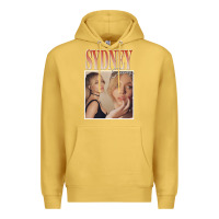 Antique Gold sydney sweeney Premium Hoodie - lanVoArt
