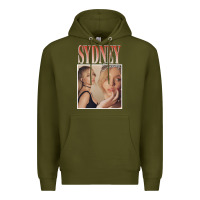 Army Green sydney sweeney Premium Hoodie - lanVoArt