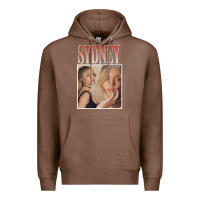 Chestnut sydney sweeney Premium Hoodie - lanVoArt