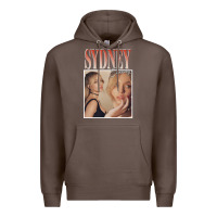 Coffee sydney sweeney Premium Hoodie - lanVoArt