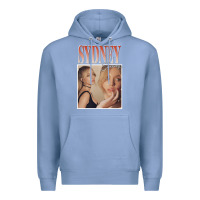 Colony Blue sydney sweeney Premium Hoodie - lanVoArt