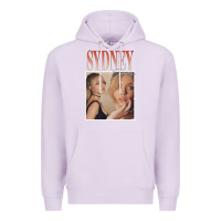 Lilac sydney sweeney Premium Hoodie - lanVoArt