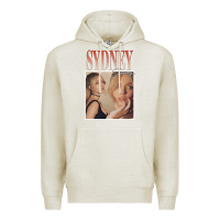 Oatmeal Heather sydney sweeney Premium Hoodie - lanVoArt