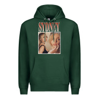 Sports Green sydney sweeney Premium Hoodie - lanVoArt