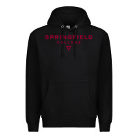 Black springfield college Premium Hoodie - lanVoArt