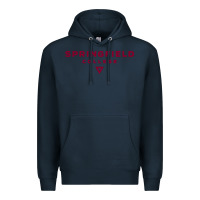 Navy springfield college Premium Hoodie - lanVoArt