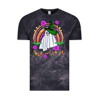 Cloud Black Boo-tiful ghost Vintage Tee - NancyCooperArtShop