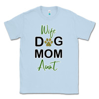 Dusty Blue Wife Dog Mom Aunt Classic Tee - Bettercallsaul