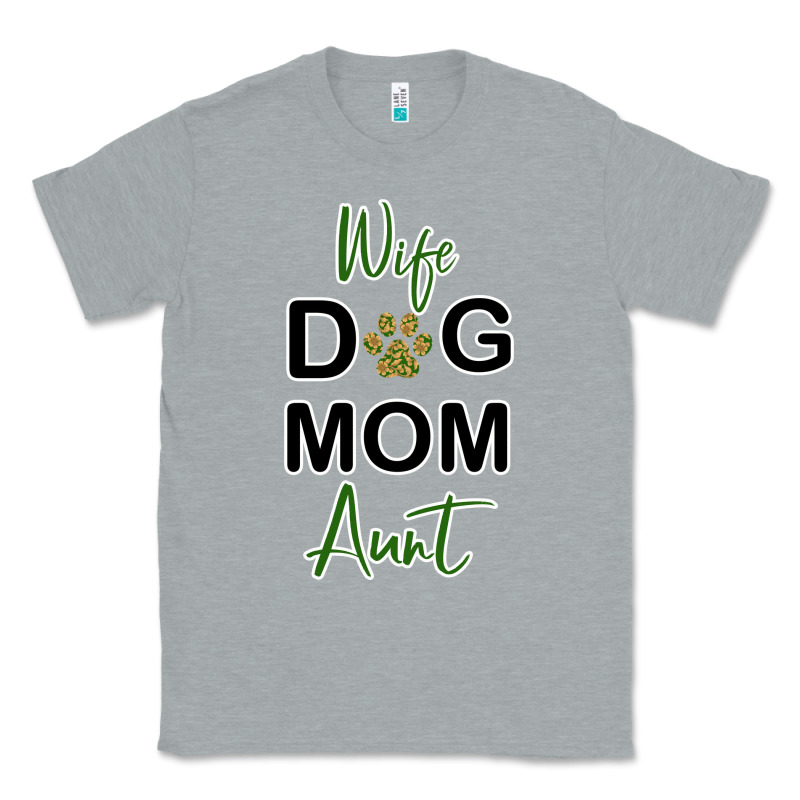 Wife Dog Mom Aunt Classic Tee by Bettercallsaul | Teevron