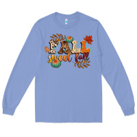 Colony Blue fall sweet fall Long Sleeve Tee - CowGirlArtShop
