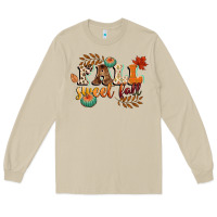 Mushroom fall sweet fall Long Sleeve Tee - CowGirlArtShop