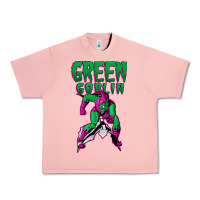 Salmon green goblin Urban Heavy Tee - lanVoArt