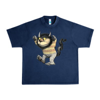 Navy where the wild things are carol Urban Heavy Tee - lanVoArt