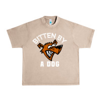 French Oak bitten by a dog angry dog bite funny gift Urban Heavy Tee - lanVoArt