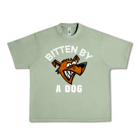 Oil Green bitten by a dog angry dog bite funny gift Urban Heavy Tee - lanVoArt