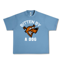 Pebble Blue bitten by a dog angry dog bite funny gift Urban Heavy Tee - lanVoArt