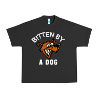 Pigment Black bitten by a dog angry dog bite funny gift Urban Heavy Tee - lanVoArt