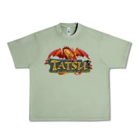 Oil Green tatsu six flags magic mountain Urban Heavy Tee - lanVoArt