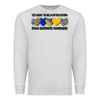Dove Grey its okay to be little extra Premium Sweatshirt - Artiststas