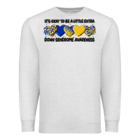Oatmeal Heather its okay to be little extra Premium Sweatshirt - Artiststas