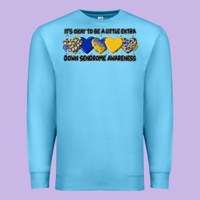 Its Okay To Be Little Extra Premium Sweatshirt Designed By Artiststas