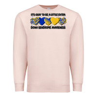 Pale Pink its okay to be little extra Premium Sweatshirt - Artiststas