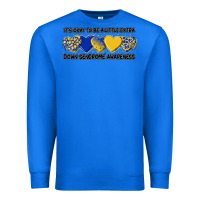 True Royal its okay to be little extra Premium Sweatshirt - Artiststas