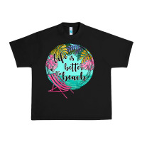 Black life is better at the beach Urban Heavy Tee - JahusDesignShop