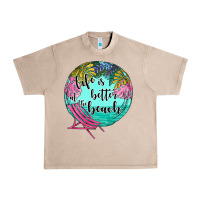 French Oak life is better at the beach Urban Heavy Tee - JahusDesignShop