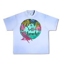 Grape Ice life is better at the beach Urban Heavy Tee - JahusDesignShop