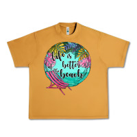 Peanut Butter life is better at the beach Urban Heavy Tee - JahusDesignShop