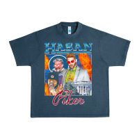 Midnight Navy hasan piker t shirts gift for fans for men and women gift mother day f Urban Heavy Tee - lanVoArt