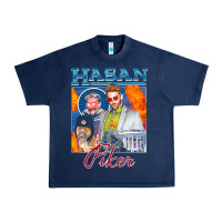 Navy hasan piker t shirts gift for fans for men and women gift mother day f Urban Heavy Tee - lanVoArt