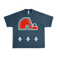 Midnight Navy vintage quebec hockey   retro nordiques Urban Heavy Tee - lanVoArt