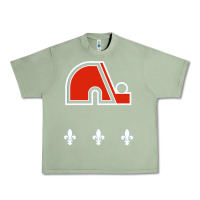 Oil Green vintage quebec hockey   retro nordiques Urban Heavy Tee - lanVoArt