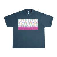 Midnight Navy doodle doodle rainbow Urban Heavy Tee - TumblerDesignByShophia