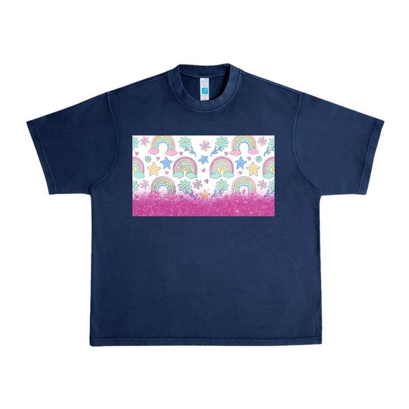 Doodle Doodle Rainbow Urban Heavy Tee by TumblerDesignByShophia | Teevron
