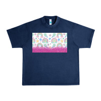 Navy doodle doodle rainbow Urban Heavy Tee - TumblerDesignByShophia