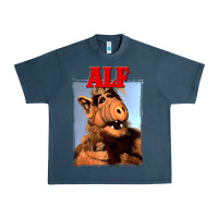 Midnight Navy alf vintage classic Urban Heavy Tee - lanVoArt