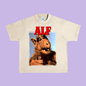 Alf Vintage Classic Urban Heavy Tee Designed By Lanvoart