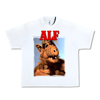 White alf vintage classic Urban Heavy Tee - lanVoArt