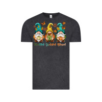 Vintage Black Thankful grateful blessed Vintage Tee - NancyCooperArtShop