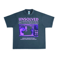 Midnight Navy unsolved mysteries robert stack Urban Heavy Tee - lanVoArt