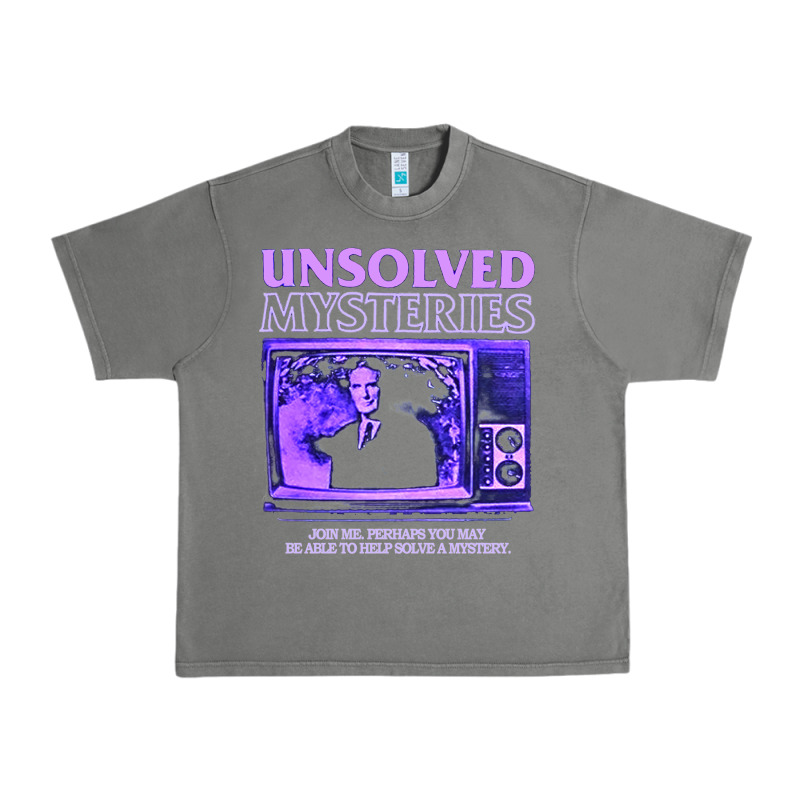 Unsolved Mysteries Robert Stack Urban Heavy Tee by lanVoArt | Teevron