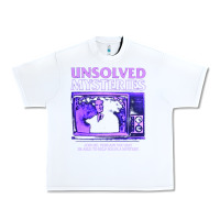 White unsolved mysteries robert stack Urban Heavy Tee - lanVoArt