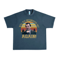 Midnight Navy vintage well it's groundhog day again unisex shirt Urban Heavy Tee - lanVoArt