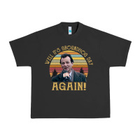Pigment Black vintage well it's groundhog day again unisex shirt Urban Heavy Tee - lanVoArt