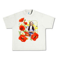 Pistachio dorothy poppies Urban Heavy Tee - lanVoArt