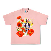 Salmon dorothy poppies Urban Heavy Tee - lanVoArt